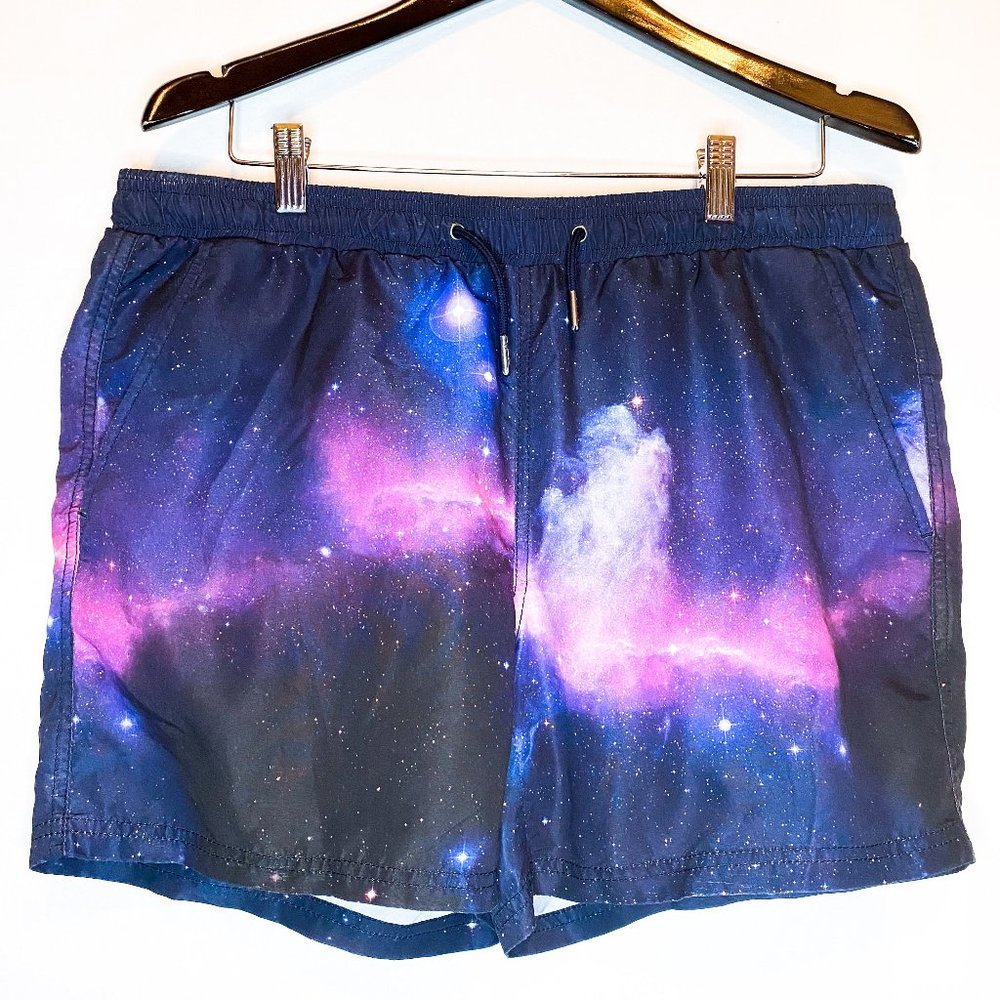 River Island Space Print Board Shorts